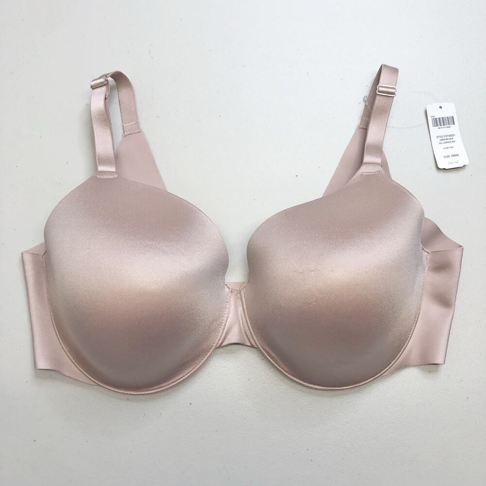 Soma Women’s Vanishing Back Full Coverage Adobe Rose Beige Size 38DD